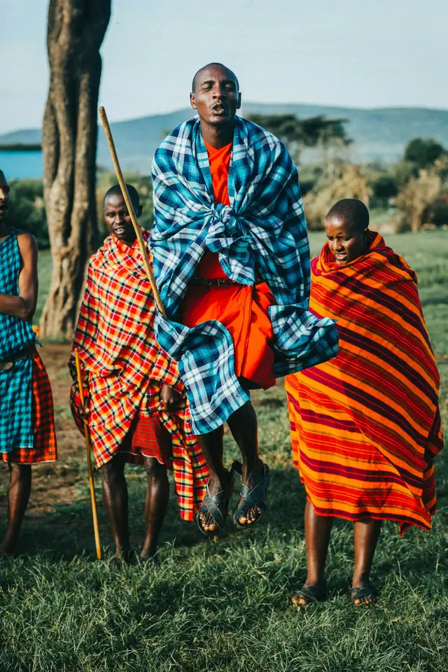 Woman in traditional dress